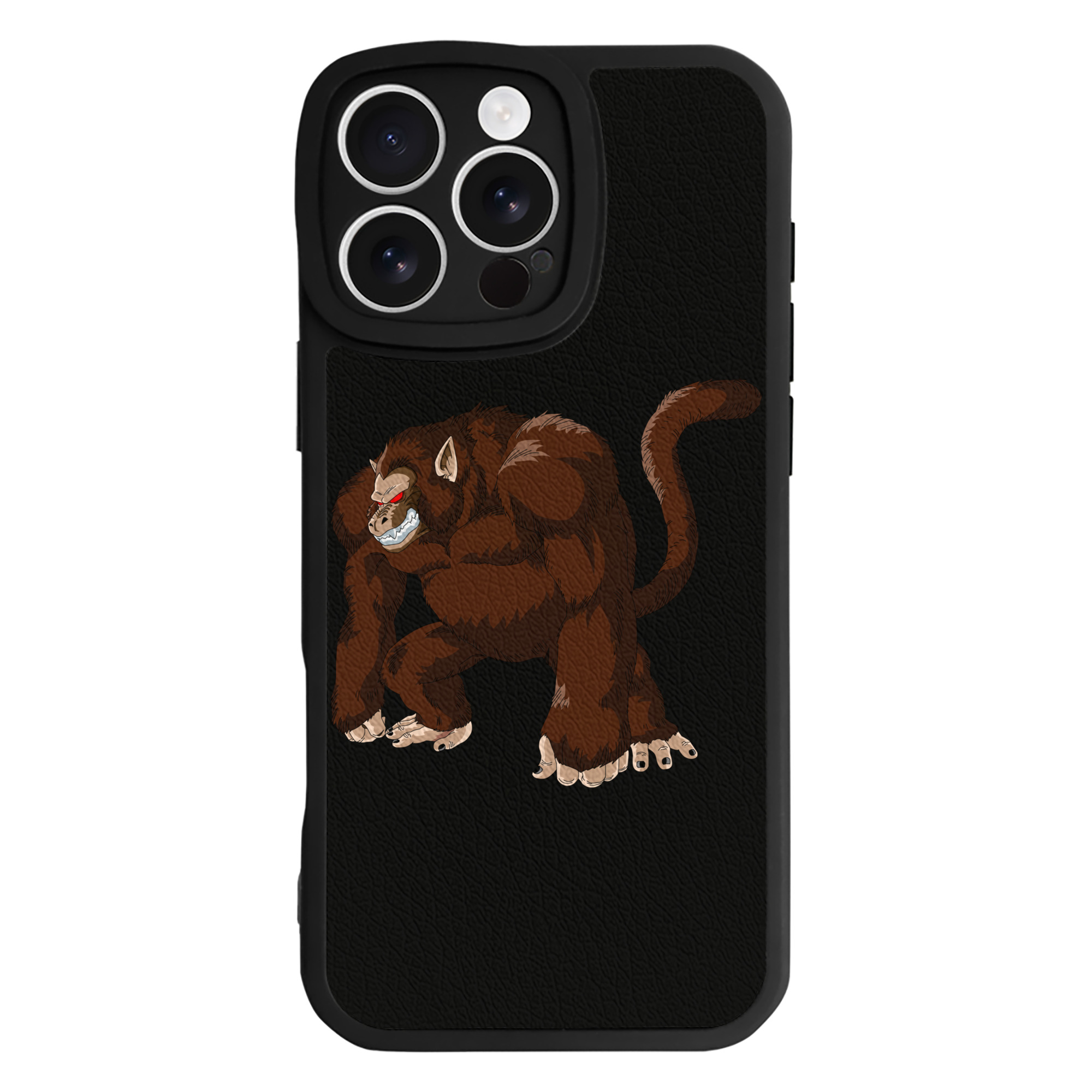 （画像用） ドラゴンボール DRAGON BALL 【iPhone 16シリーズ対応】シリコンスマホケース（レザー調） 材質：シリコン